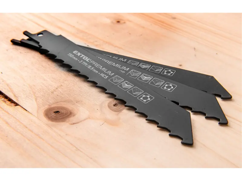 plátky do pily ocasky 3ks, 240x19x1,5mm, HCS 8806100