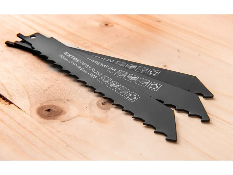 plátky do pily ocasky 3ks, 200x19x1,25mm, HCS