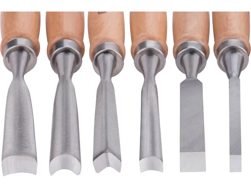 dláta řezbářská, sada 12ks, délka 200mm