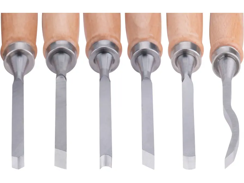 dláta řezbářská, sada 12ks, délka 200mm