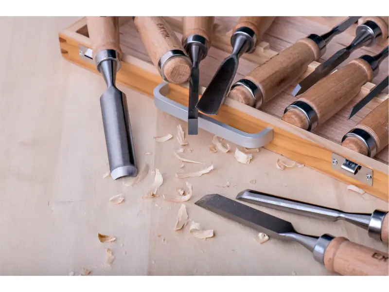 dláta řezbářská, sada 12ks, délka 200mm