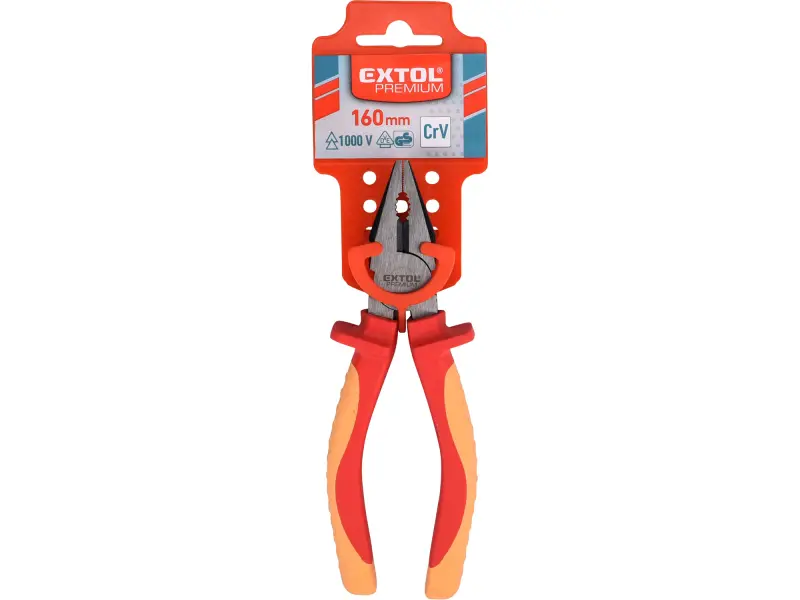 kleště kombinované elektrikářské, 160mm, 1000V