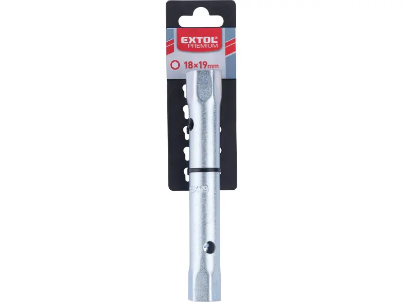 klíč trubkový, 18x19mm, CrV