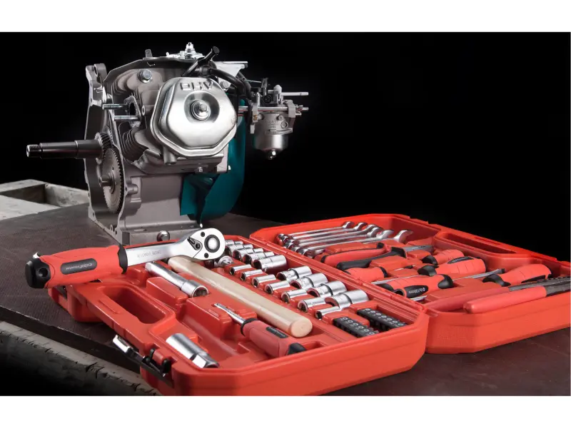 sada nářadí 55ks, 1/4