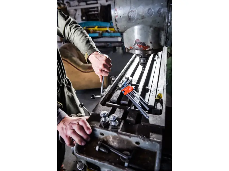 L-klíče IMBUS prodloužené, sada 9ks, s kuličkou, 1,5-10mm