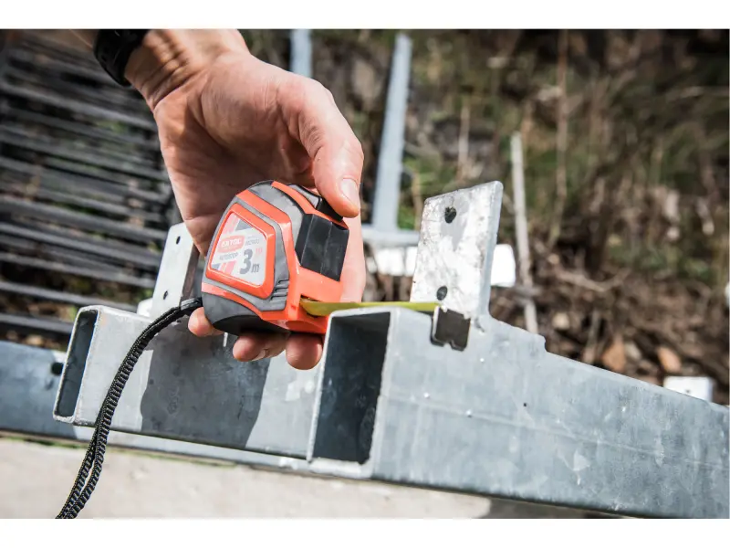 metr svinovací, 3m, 3m, š. pásku 19mm