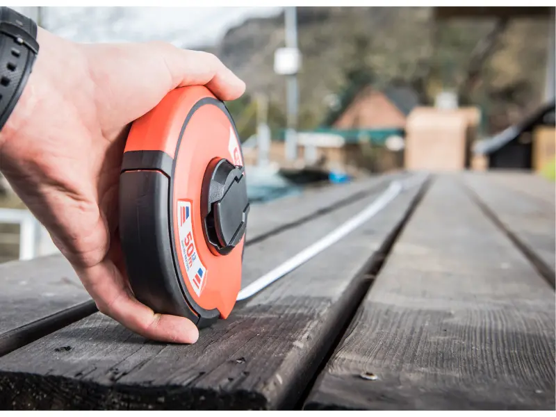 pásmo ocelové, 50m,š. pásku 13mm