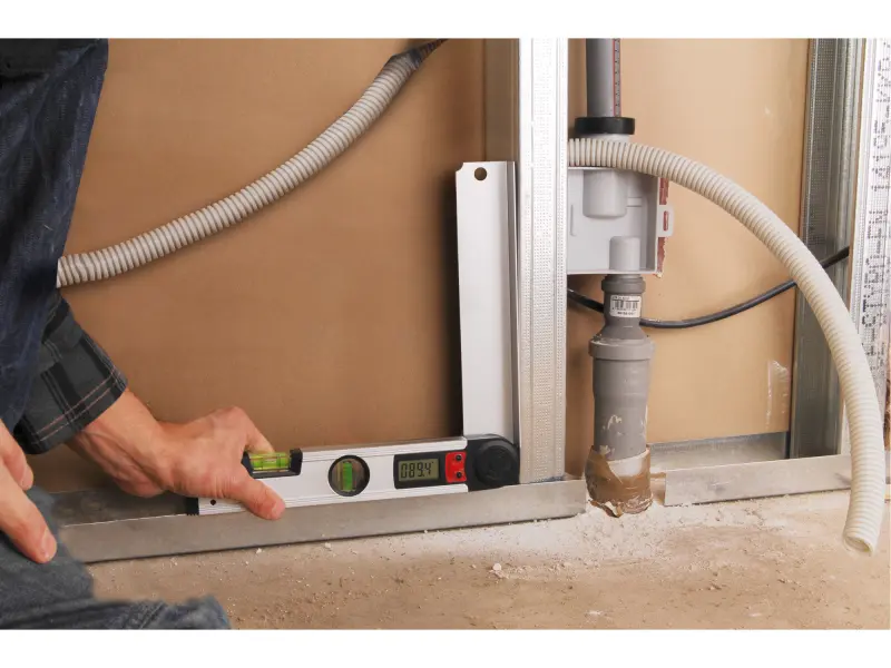 vodováha s digitálním úhloměrem, 305mm