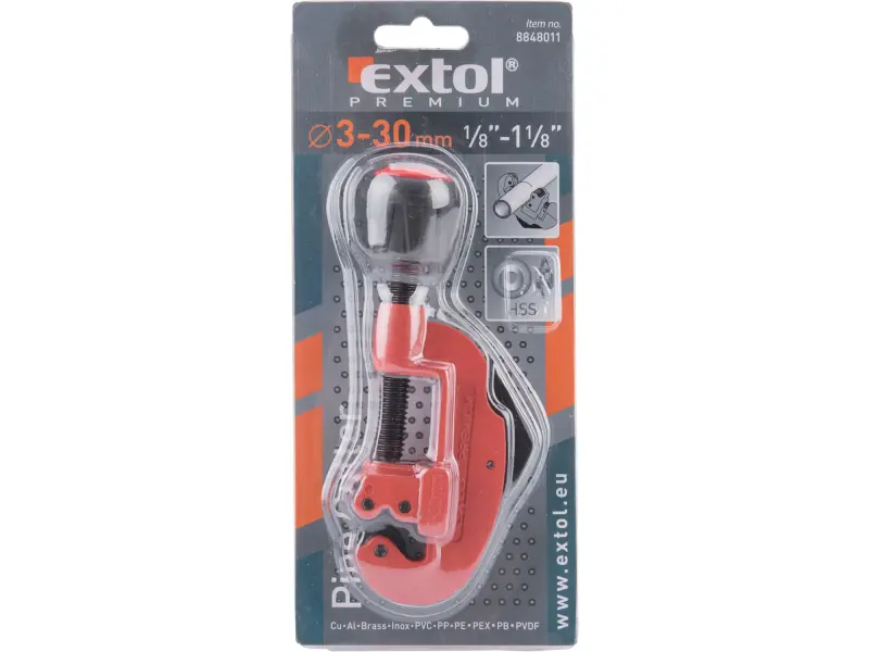 řezač trubek s odhrotovačem, O 3-30mm