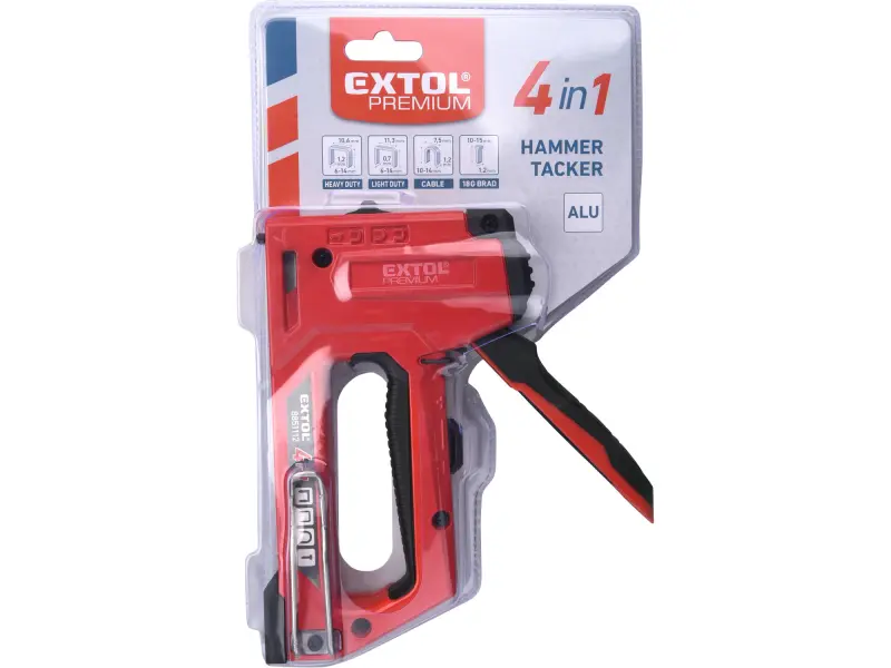 pistole sponkovací 4funkční, 6-14mm