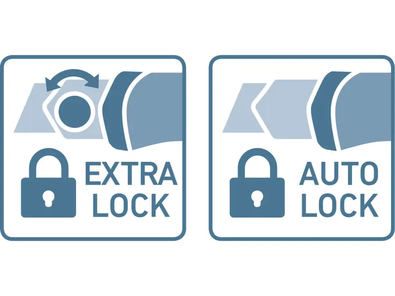 Nůž ulamovací s kovovou výztuhou a zásobníkem, 18mm Auto-lock ukojeť s pryžovými prvky