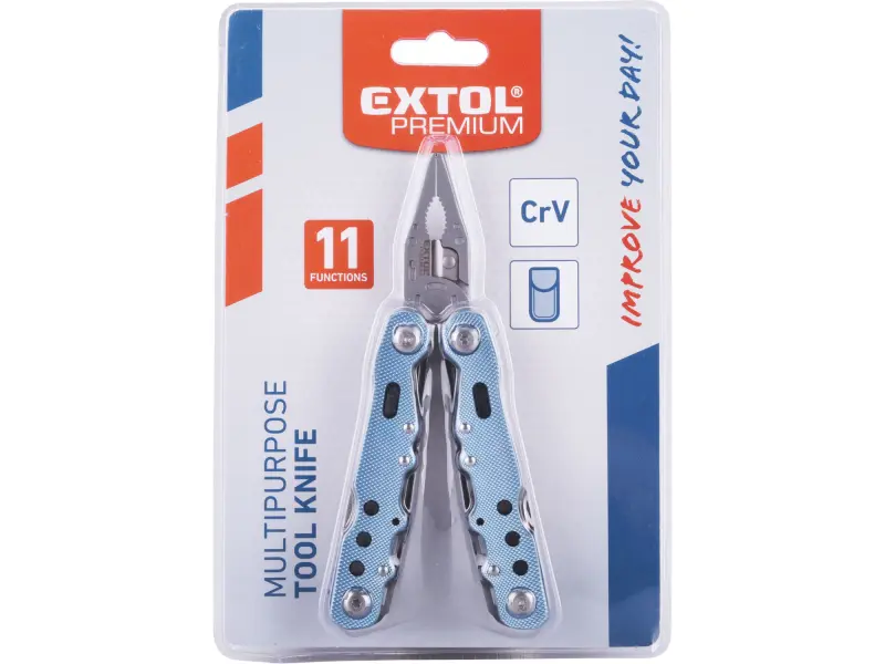 nůž-kleště multifunkční, 160/116mm, 9dílů