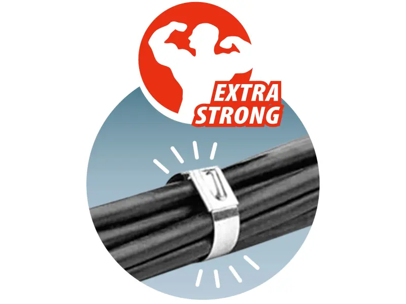 kleště manipulační na nerez. stahovací pásky, do max. šíře pásku 12mm