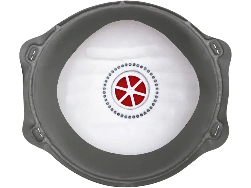 respirátory sada 3ks s výdechovým ventilem a aktivním uhlíkovým filtrem, třída FFP3 NR, tvarované