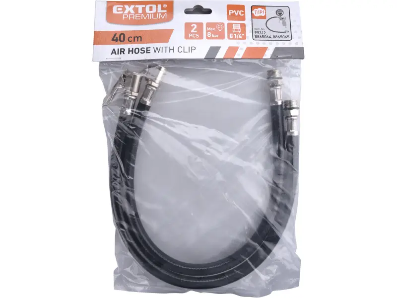 hadice tlaková pro plnič pneumatik, 2ks, G 1/4