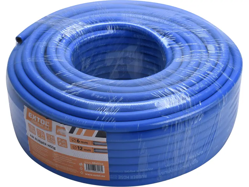 hadice vzduchová, guma, 1/4