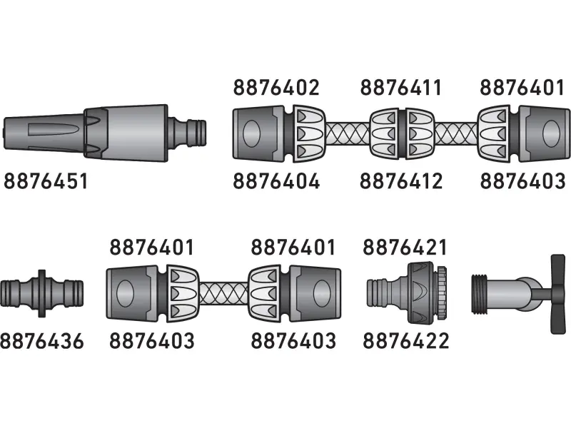 rychlospojka na hadici, 1/2