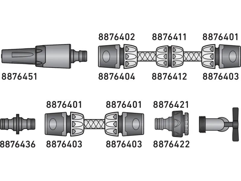 konektor na kohoutek, 3/4