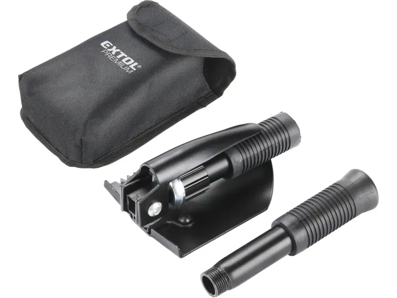 lopatka skládací s motyčkou, délka 40cm, šířka 9,5cm