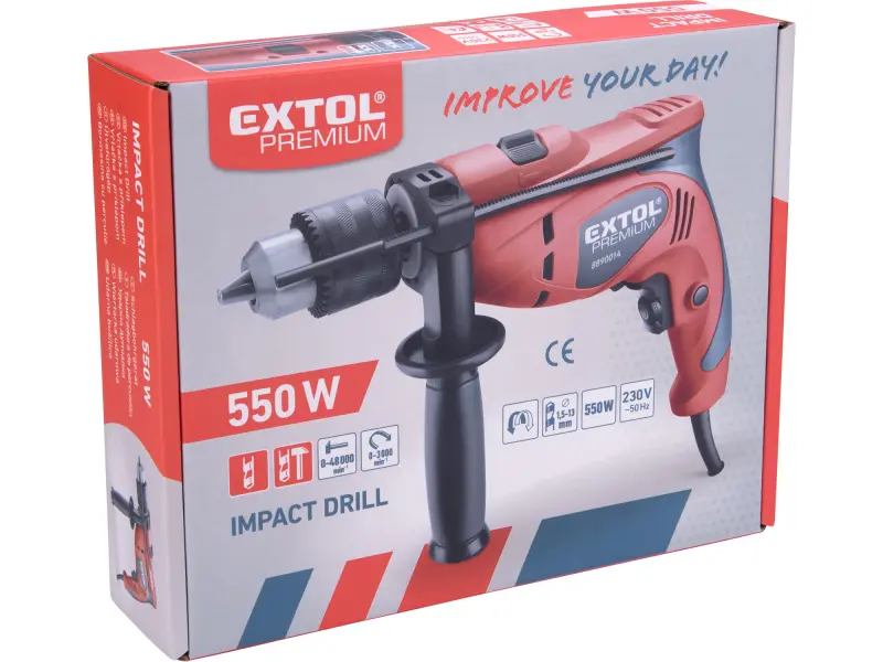 vrtačka s příklepem, 500W