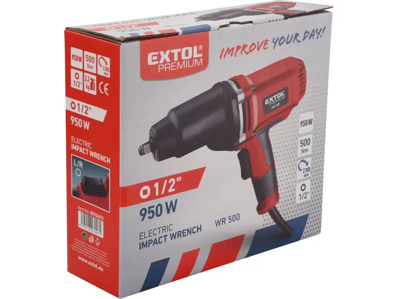 utahovák rázový elektrický, 950W, 1/2