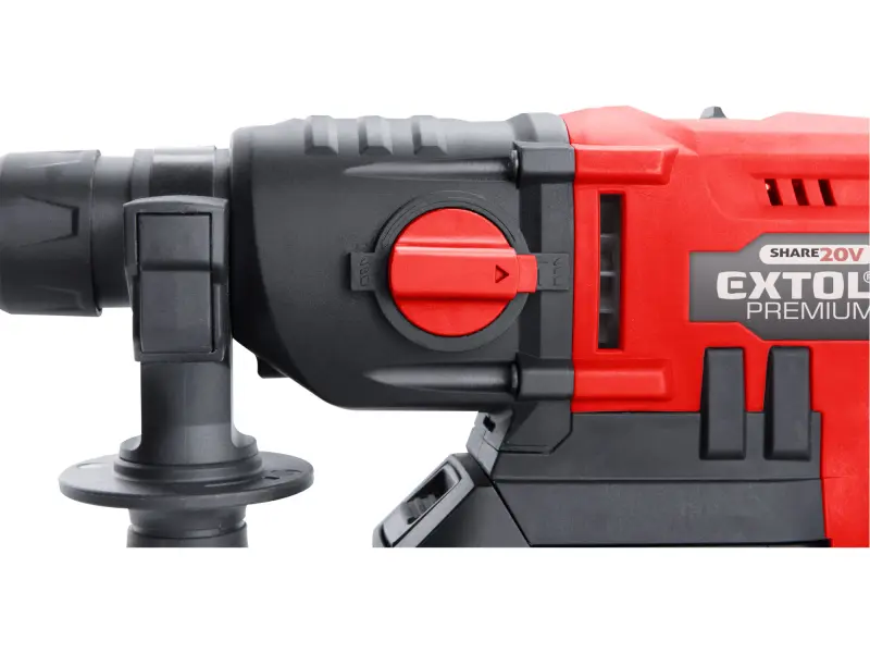 kladivo vrtací aku SHARE20V, 1,2J, SDS plus, 20V Li-ion, 2Ah