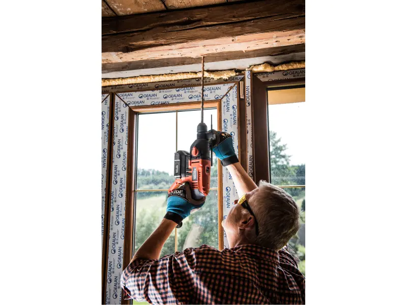 kladivo vrtací aku SHARE20V, 1,2J, SDS plus, 20V Li-ion, 2Ah