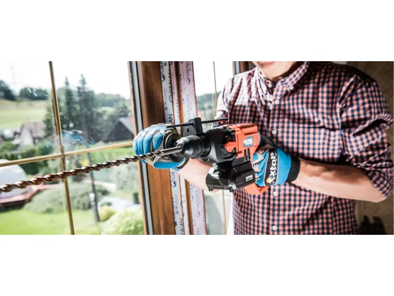 kladivo vrtací aku SHARE20V, 1,2J, SDS plus, 20V Li-ion, 2Ah