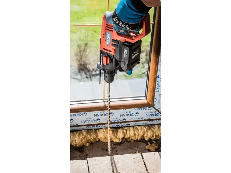 kladivo vrtací aku SHARE20V, 1,2J, SDS plus, 20V Li-ion, 2Ah