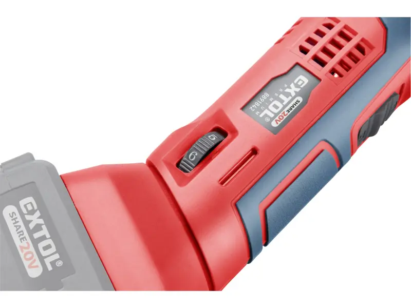 bruska multifunkční aku SHARE20V, rychloupínací, 20V Li-ion, bez baterie a nabíječky