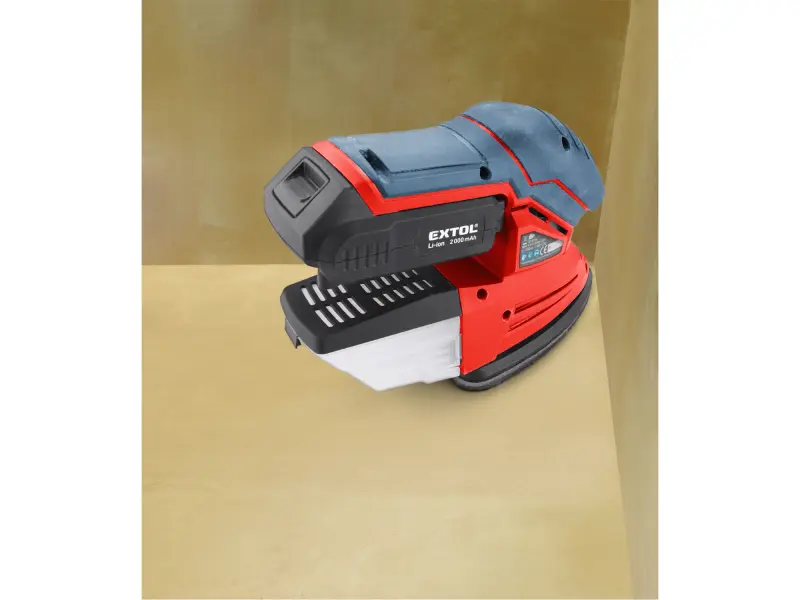 bruska vibrační delta aku SHARE20V, 20V Li-ion, 2Ah