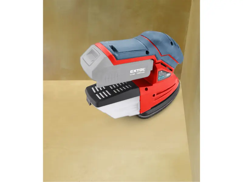 bruska vibrační delta aku SHARE20V, 20V Li-ion, bez baterie a nabíječky