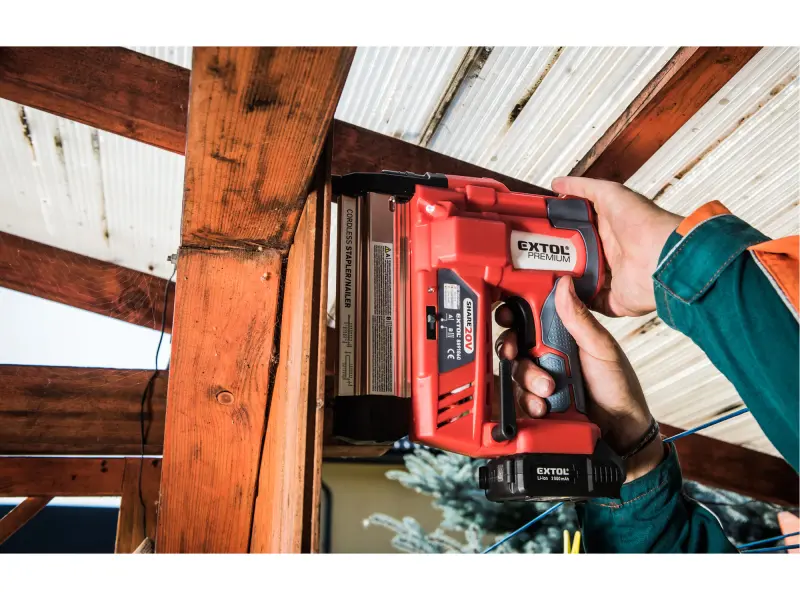 hřebíkovačka/sponkovačka aku SHARE20V, 20V Li-ion, 2Ah