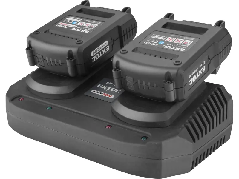 nabíječka SHARE20V, 2x3,5A, EXTOL PREMIUM