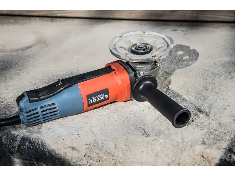 bruska úhlová s pádlovým vypínačem, 125mm, 900W