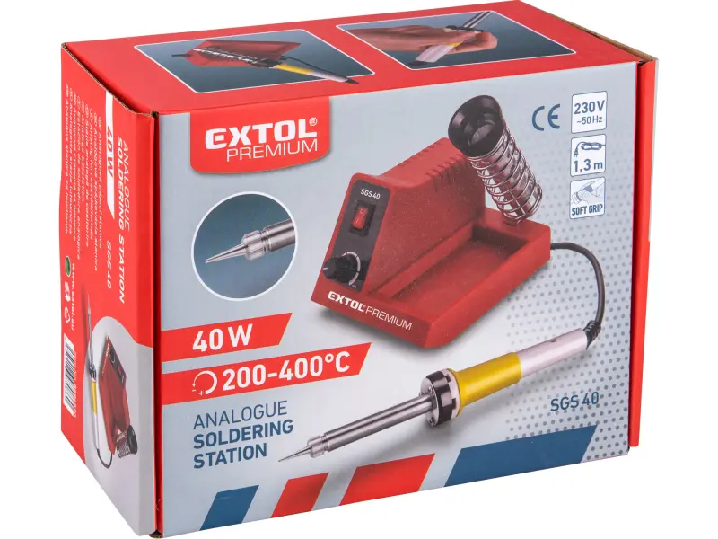 stanice pájecí s plynulou regulací teploty, 40W