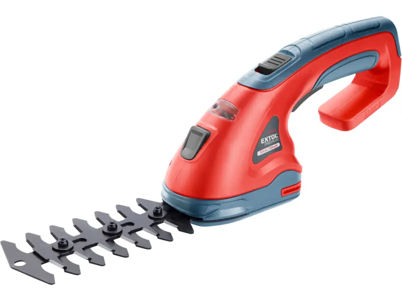 nůžky na trávu a živé ploty aku s teleskopickou násadou, 7,2V Li-ion, 1500mAh