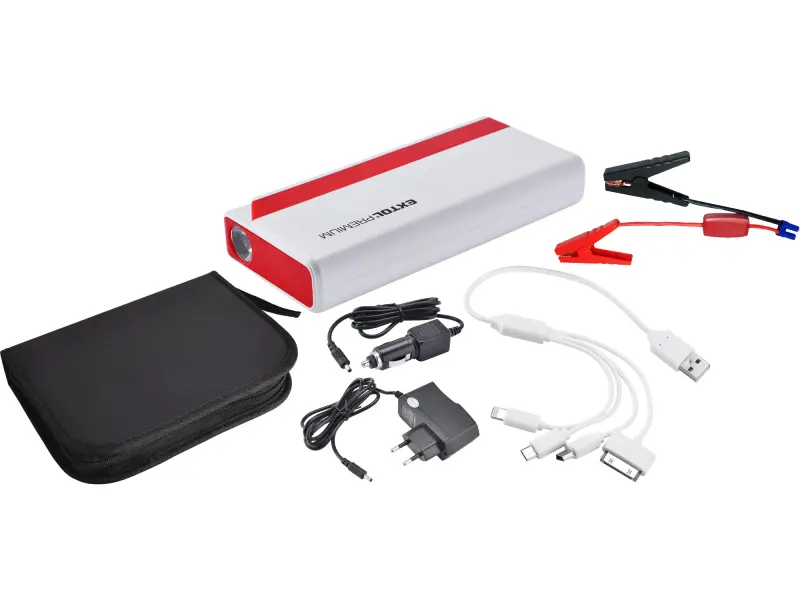 jump startér, 400A, pro benzínové motory, powerbanka 5V