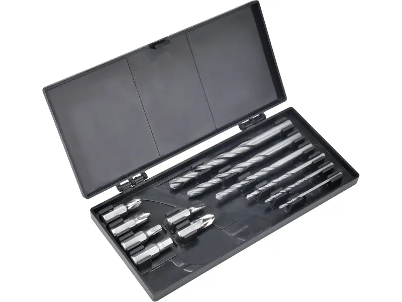 sada aku nářadí SHARE20V v tašce, 7ks - vrtačka, úhlová bruska, ocaska, excentrická bruska, 2x baterie, nabíječka