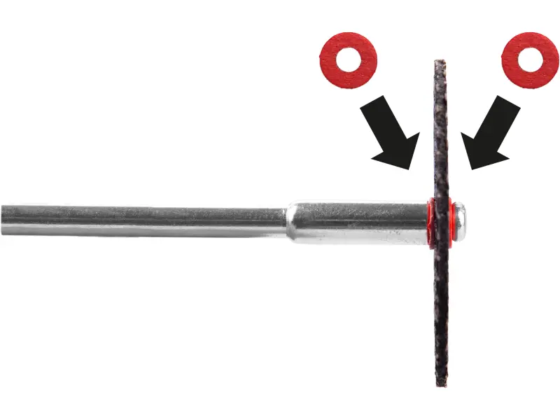 kotouče řezné, sada 100ks