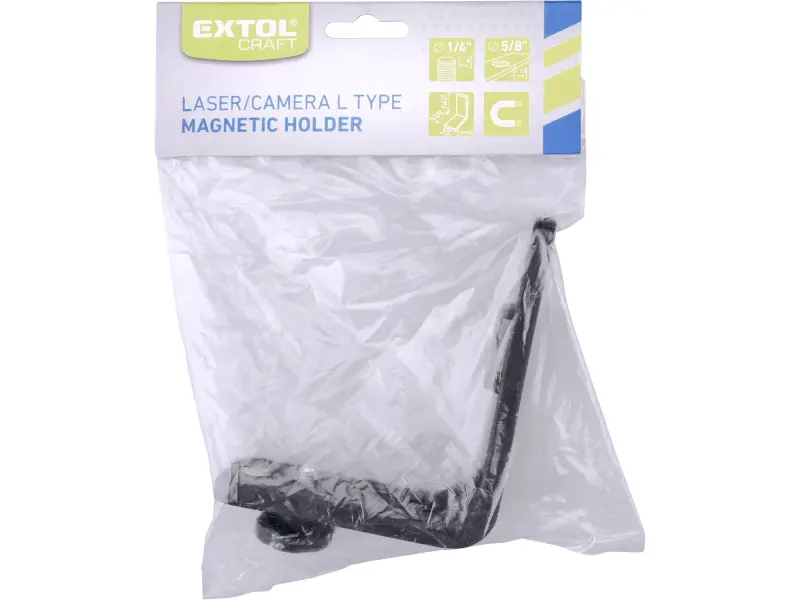 držák L-typ magnetický na laser/kameru, 1/4