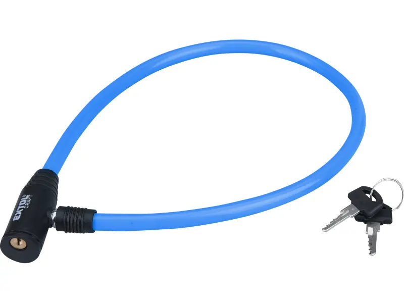 zámek na kolo - lanko, 600mm