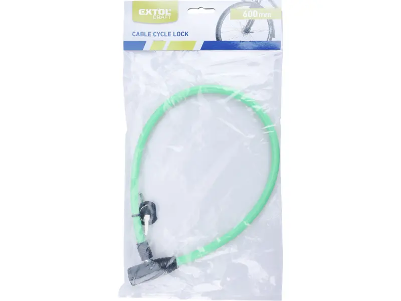zámek na kolo - lanko, 600mm