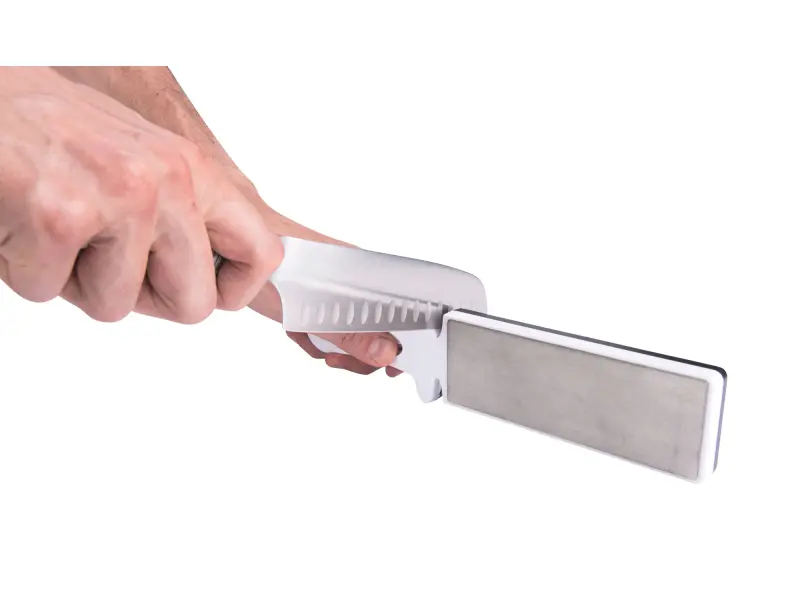 brousek diamantový na nože a nůžky, 5funkční, P400/P1000