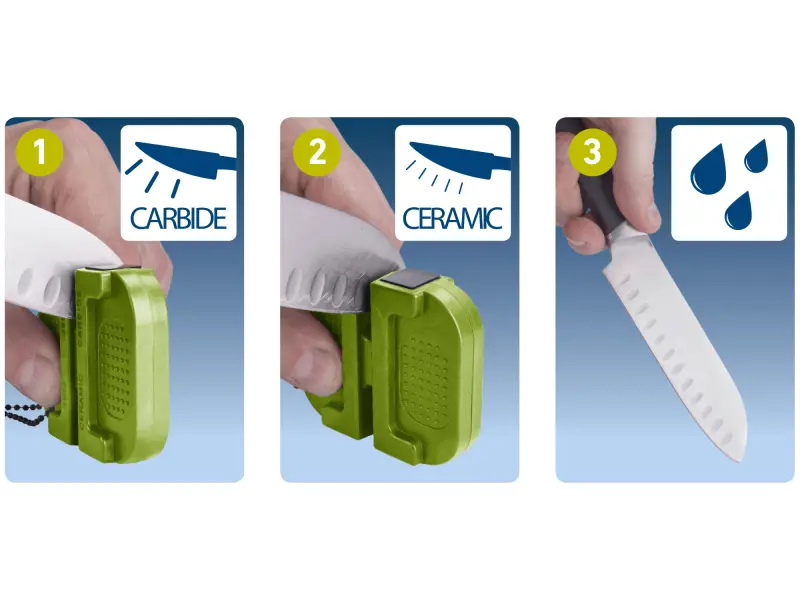 ostřič na nože MINI, karbid/keramika