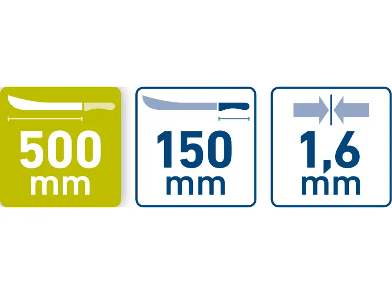 mačeta, 650/150mm, EXTOL PREMIUM