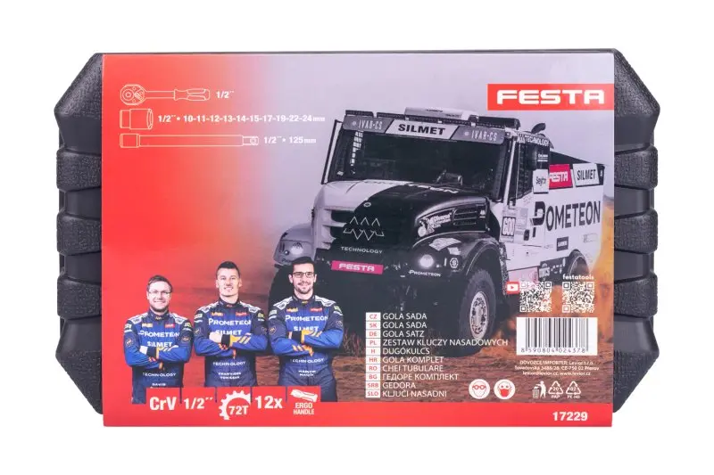 Gola sada FESTA CrV 12ks 1/2" EDICE DAKAR