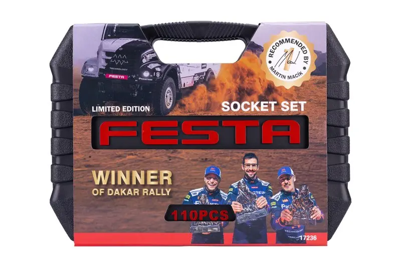 Gola sada FESTA CrV 110ks 1/4"-1/2" EDICE DAKAR