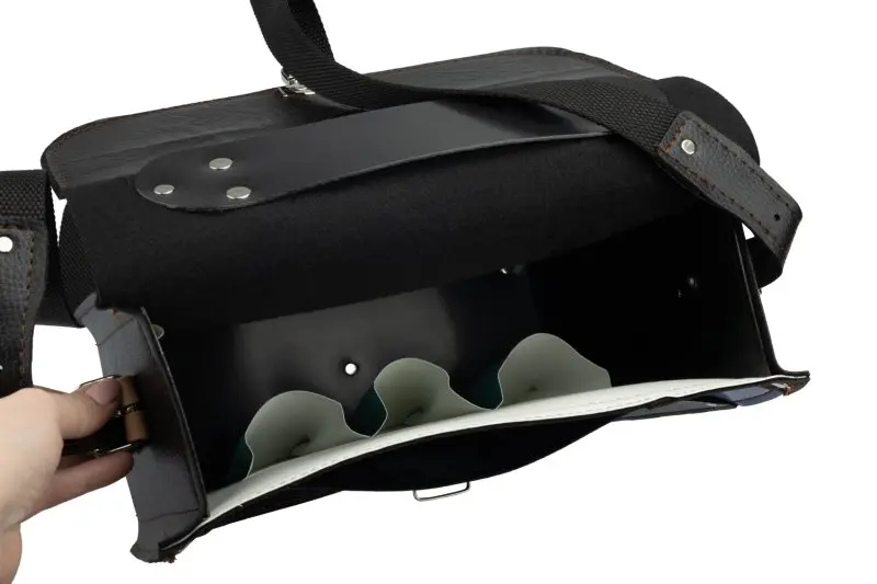 Brašna na nářadí černá 25x30x13cm