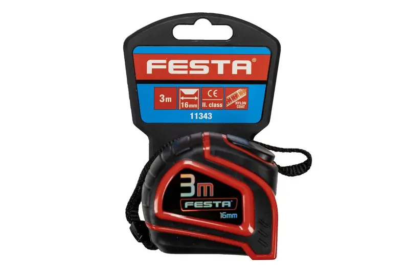 Metr svinovací FESTA 3mx16mm, nylon